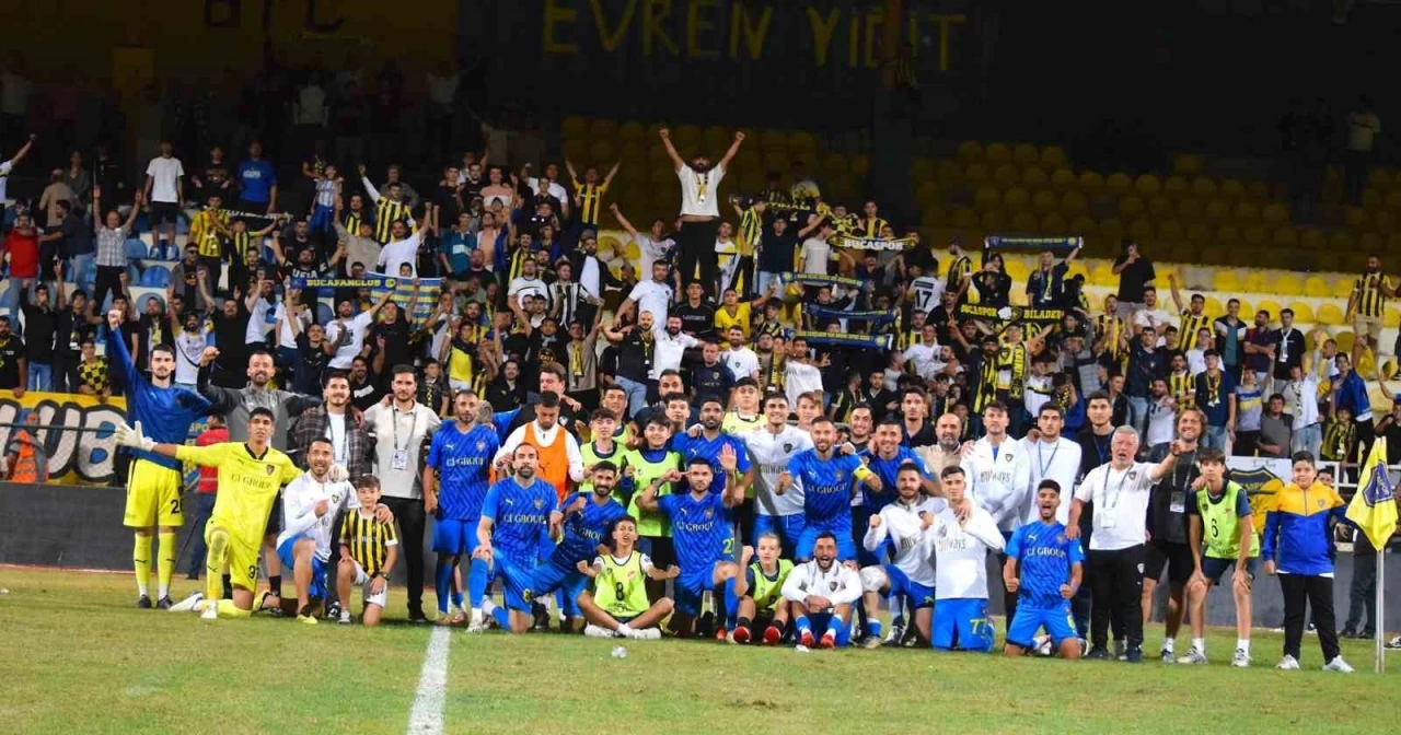 Bucaspor 1928, zirveye oynuyor
