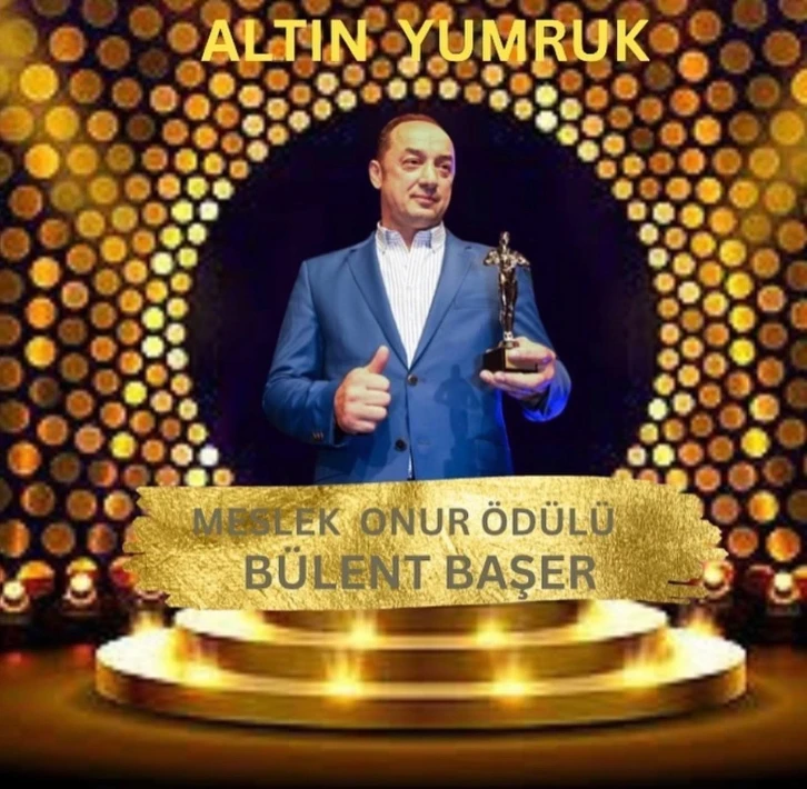 Bülent Başer’e meslek onur ödülü
