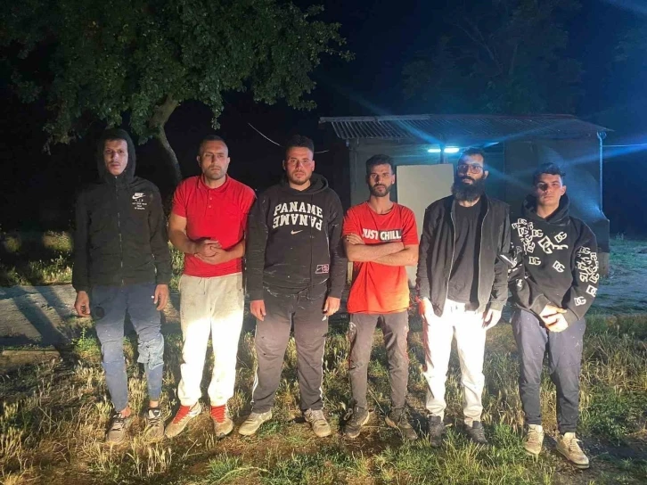 Bulgaristan’a kaçmaya çalışan 6 düzensiz göçmen sınırda yakalandı

