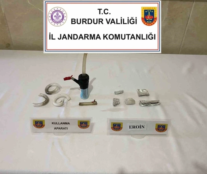 Burdur’da jandarma ekiplerinden uyuşturucu operasyonu: 1 şahıs tutuklandı
