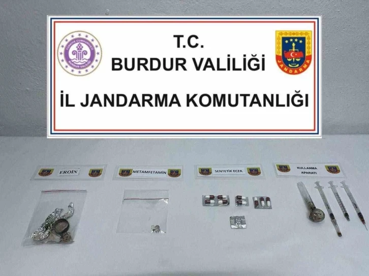 Burdur’da uyuşturucu operasyonu
