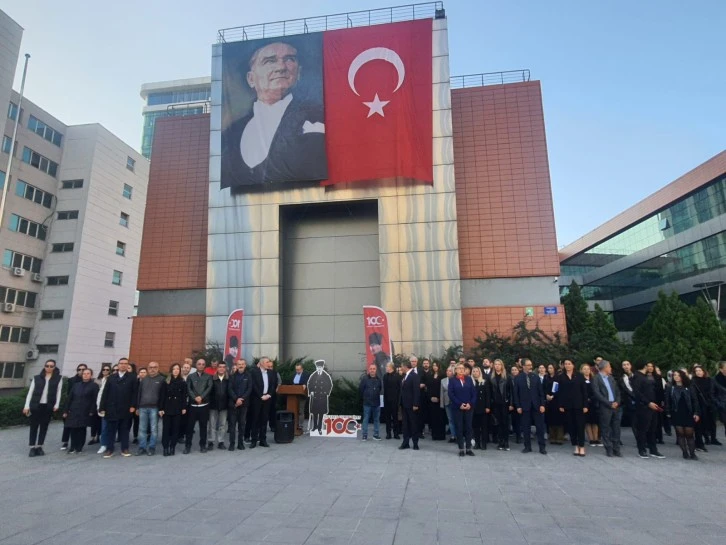 Bursa akademik odalardan Ata'yı anma 