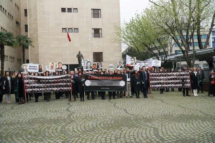 Bursa Barosu'ndan 5 Nisan Avukatlar Günü açıklaması 