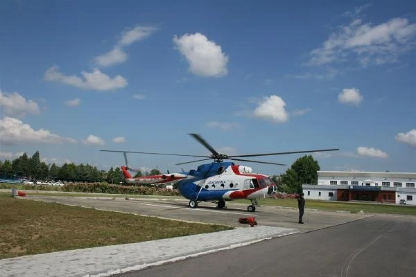 Bursa'da helikopterli trafik denetimi