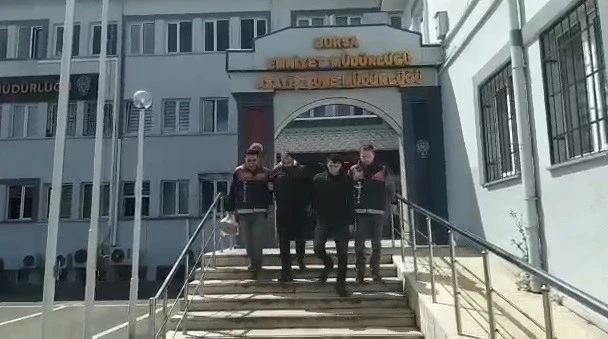 Bursa’da hırsızlık çetesinin sonu cezaevi oldu