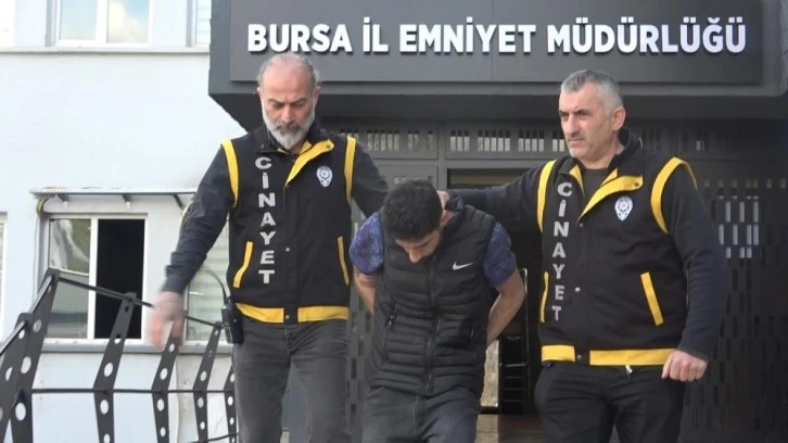 Bursa'da katliam yapan adam adliyede 