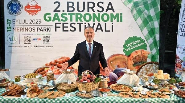 Bursa'da, 'Yeşil Gastronomi' ile lezzet şöleni 15 Eylül'de başlayacak