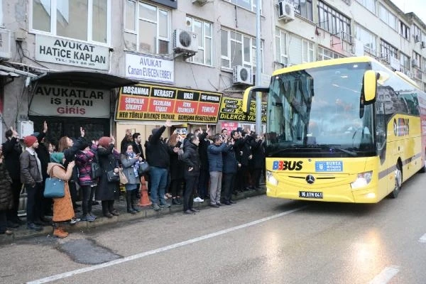 Bursa’dan 21 savcı gönüllü olarak Hatay’a gitti