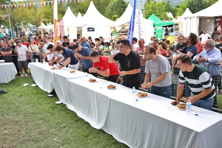 Bursa Gastronomi Festivali'nde renkli görüntüler