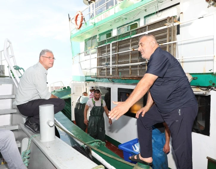 Bursa Mudanya Belediye Başkanı Deniz Dalgıç'tan balık sezonu değerlendirmesi 