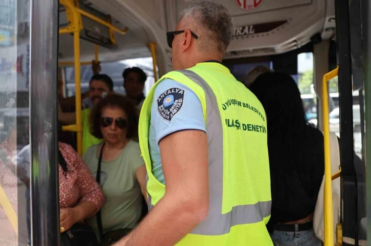 Büyükşehir’den otobüslere klima denetimi
