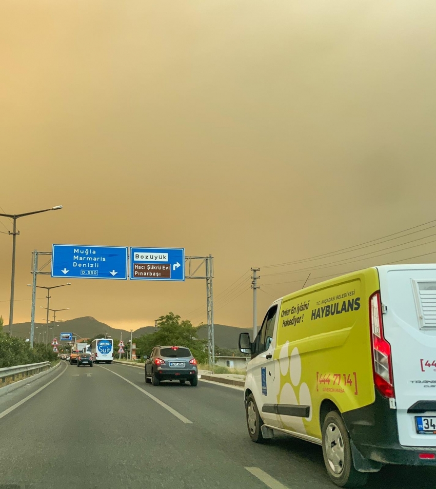 Haybulans aracı can dostlara şifa olmak için Marmaris’e doğru yola çıktı