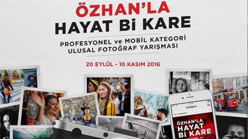 Özhan’la Hayatbikare Ulusal Fotoğraf yarışması başladı