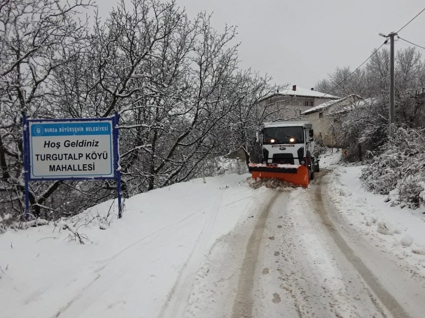 Bursa'da açılmadık köy yolu kalmadı