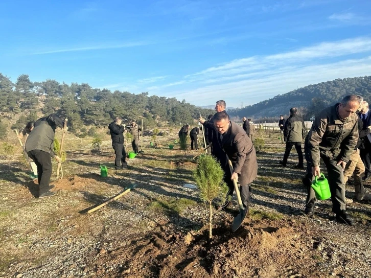 Çanakkale’de 6 Şubat 2023 Deprem Şehitleri Ormanı Kuruldu
