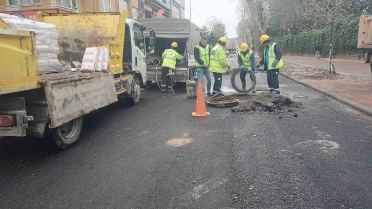 Çark Caddesi’nin yeni yüzü için son dokunuşlar
