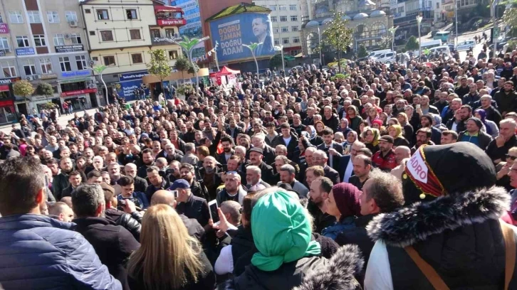 ÇAYKUR’un mevsimlik işçilerinden ‘kadro eylemi’
