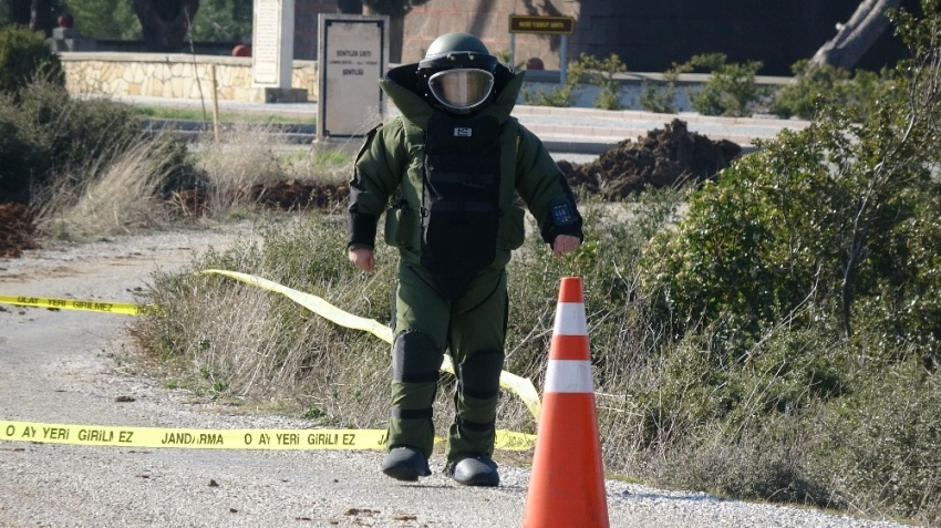 Çanakkale Savaşları’ndan kalma Osmanlı el bombası imha edildi