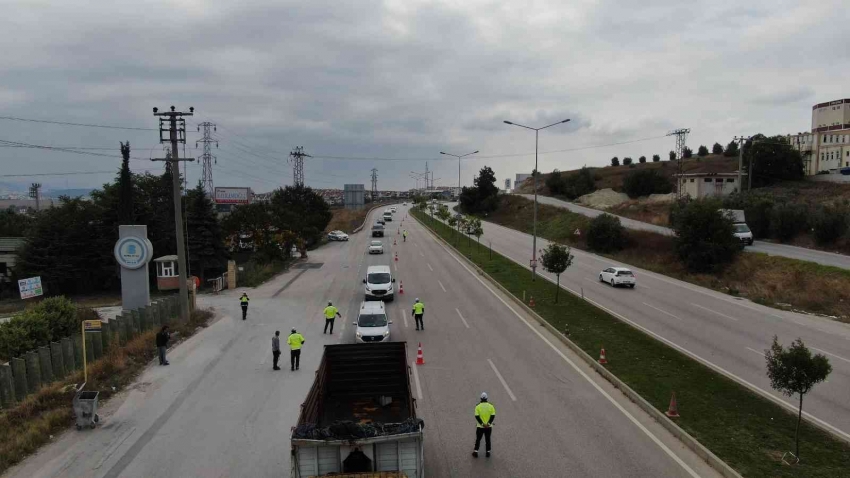 Trafik uygulamasında sürücülere ceza yağdı