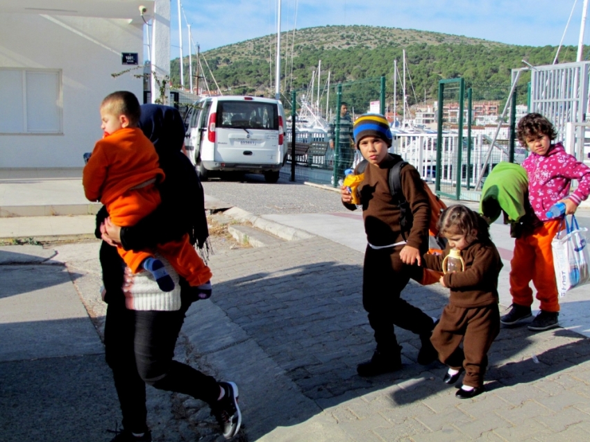 Yunanistan’a kaçmaya çalışan 62 sığınmacı...