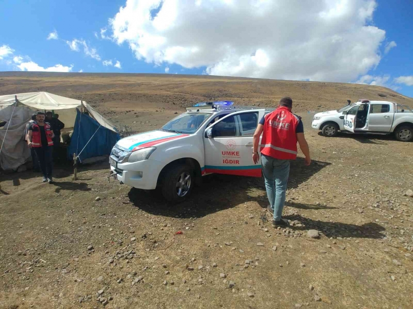 Yaylada rahatsızlanan yaşlı kadını AFAD ve UMKE kurtardı