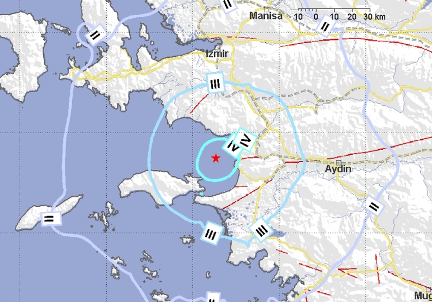 Kuşadası’nda korkutan deprem