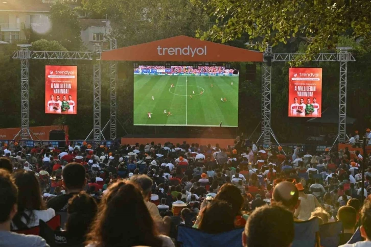 Çekya-Türkiye maçı dev ekranda izlenebilecek
