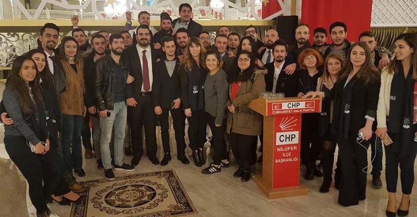 CHP Nilüfer Gençlik Kolları, ‘Onur Uslu' dedi