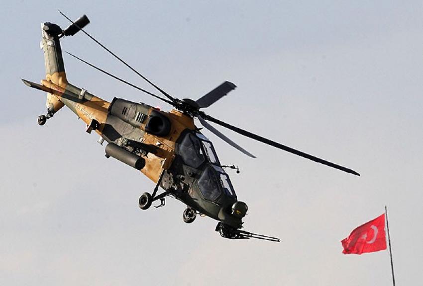 Atak helikopteri Polonya semalarında