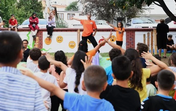 Çocuklar tasarladı, Osmangazi Belediyesi geri dönüşüm malzemelerinden park yaptı