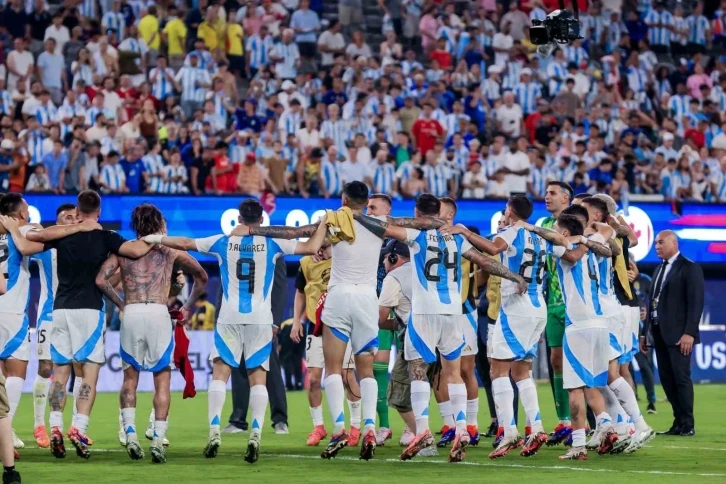 Copa America’da ilk finalist Arjantin oldu
