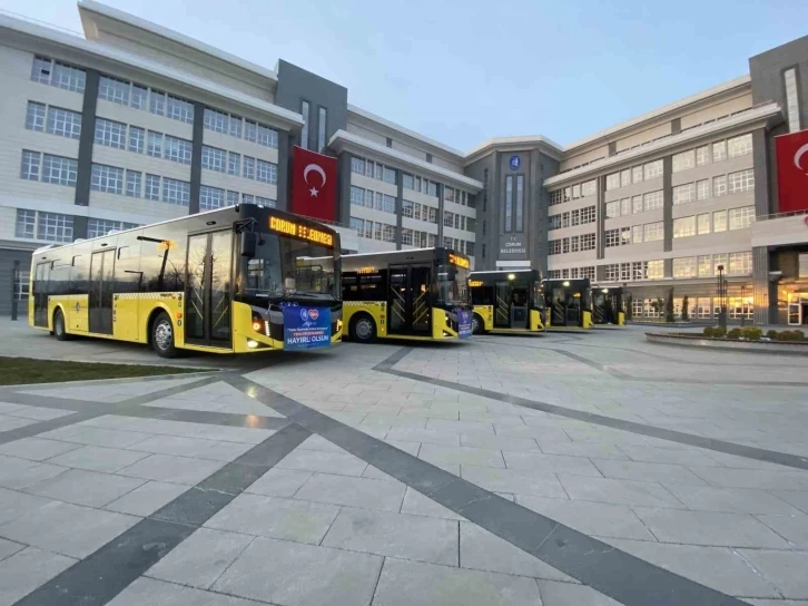 Çorum’da 65 yaş üstüne ücretsiz toplu ulaşım devam edecek
