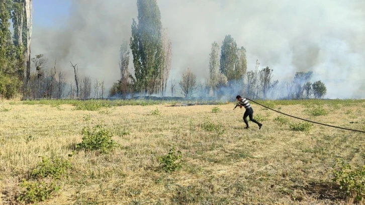 Çorum’da korkutan yangın
