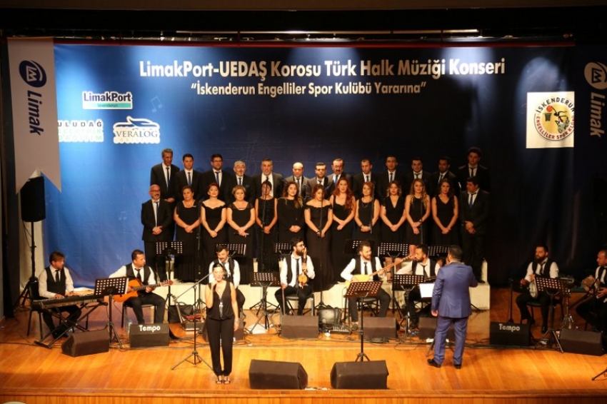 LimakPort ve UEDAŞ’tan İskenderun Engelliler Spor Kulübü yararına konser