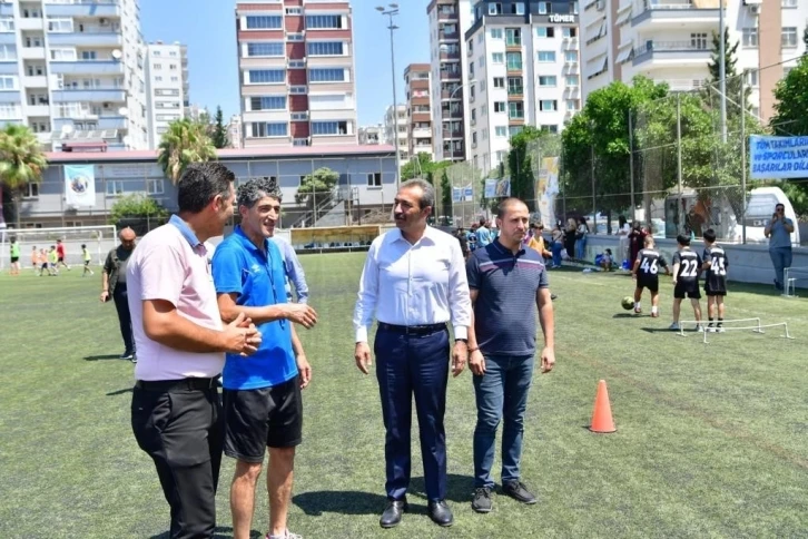 Çukurovalı çocuklar spor yapıyor
