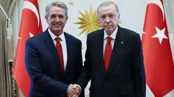 Cumhurbaşkanı Erdoğan, ABD Büyükelçisi Flake'i kabul etti