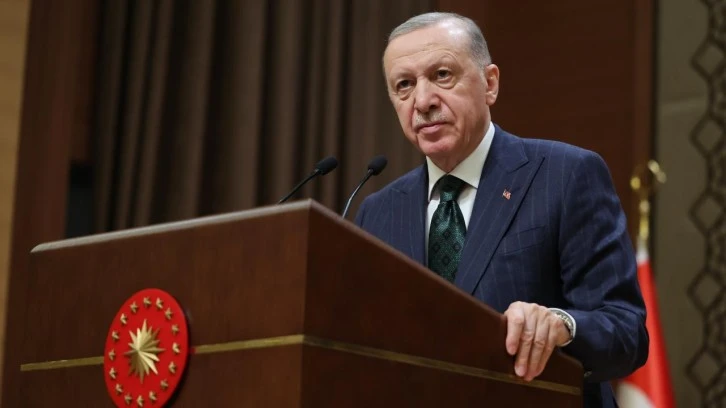 Cumhurbaşkanı Erdoğan'dan çölleşme ve kuraklık mesajı