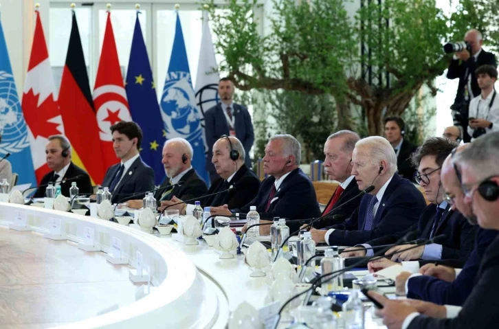 Cumhurbaşkanı Erdoğan’dan G7 ülkelerine “sorunlara daha adil bir yaklaşım” çağrısı
