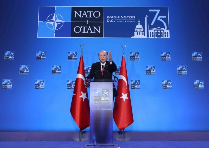 Cumhurbaşkanı Erdoğan: “İsrail yönetiminin, NATO ile ortaklık ilişkisini sürdürmesi mümkün değildir”
