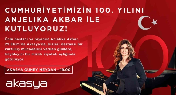 Cumhuriyetin 100. Yılı Akasya’da coşkuyla kutlanacak
