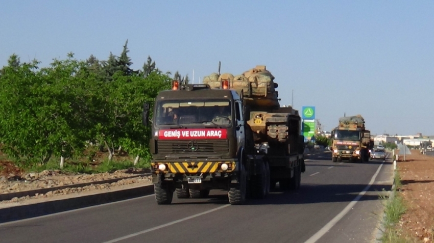 Sıfır noktasına tank sevkiyatı sürüyor