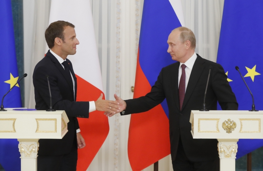 Putin ve Macron nükleer anlaşmayı görüştü