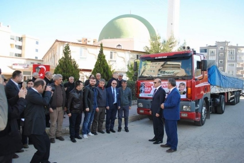 Mudanya’dan Bayırbucak Türkmenlerine Yardım