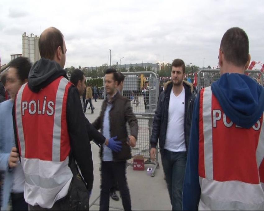 Yenikapı miting alanında yoğun güvenlik önlemi