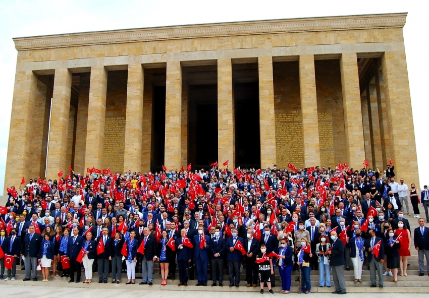 Rotaryenlerden Anıtkabir ziyareti