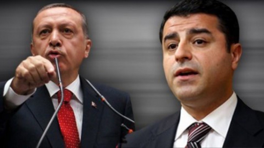 Erdoğan'dan Demirtaş hakkında suç duyurusu