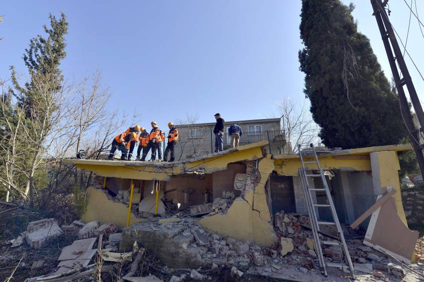 Bursa'da nefes kesen deprem tatbikatı