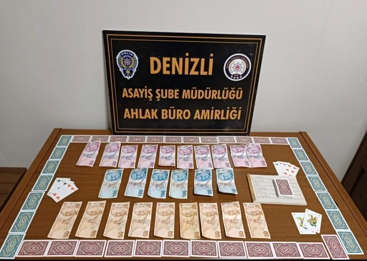 Denizli’de kumar ve fuhşa geçit verilmedi
