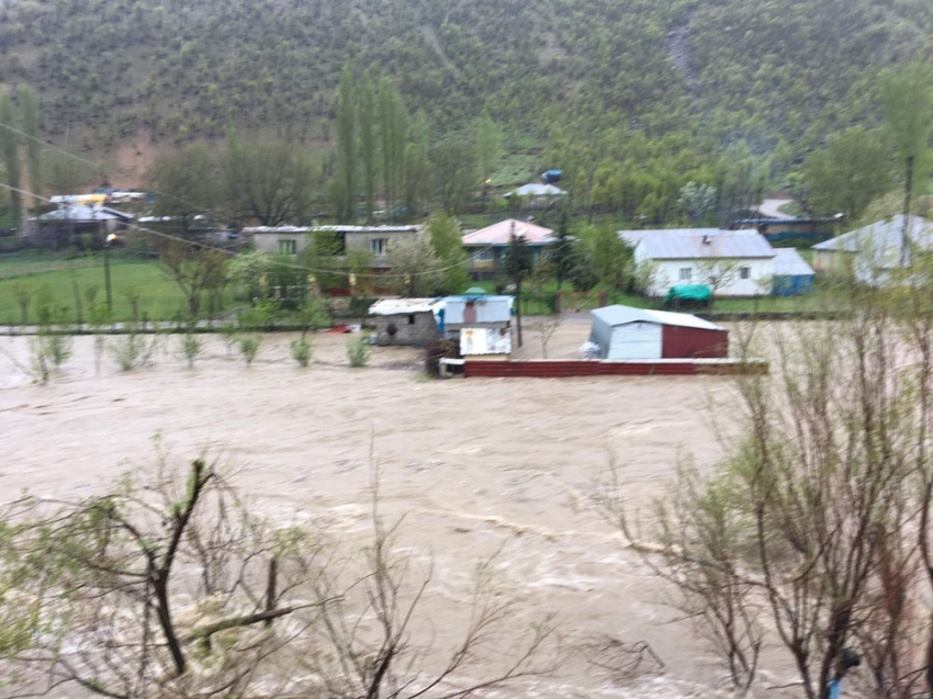 Habur Çayı’nda bazı evler boşaltıldı