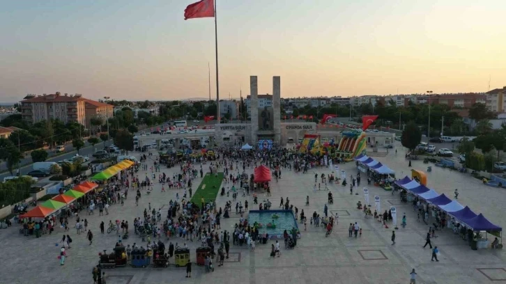 Didimli çocuklar festivalde doyasıya eğlendi
